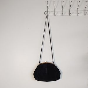 Vintage Suede Shoulder bag / Purse